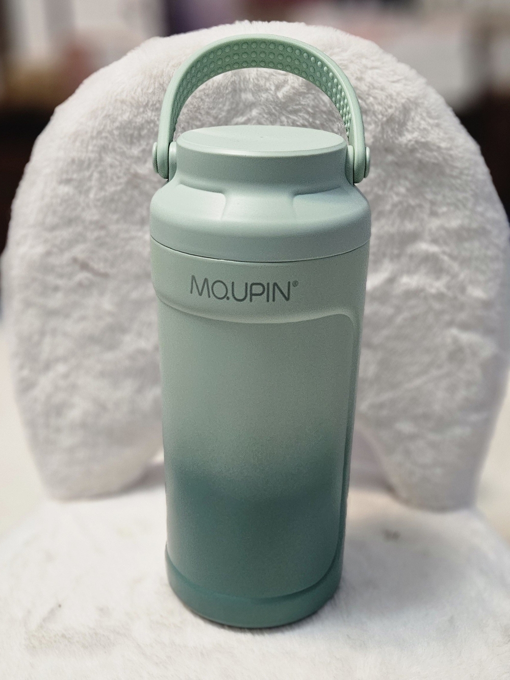 Moupin Gradient Green Kids/Babies Insulated Milk Cooler with Carry Handle